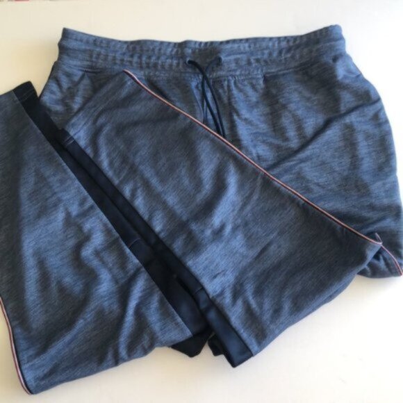 Tommy Hilfiger Sport Men’s Wear Out JOGGER Blue Strip Medium - Picture 5 of 8